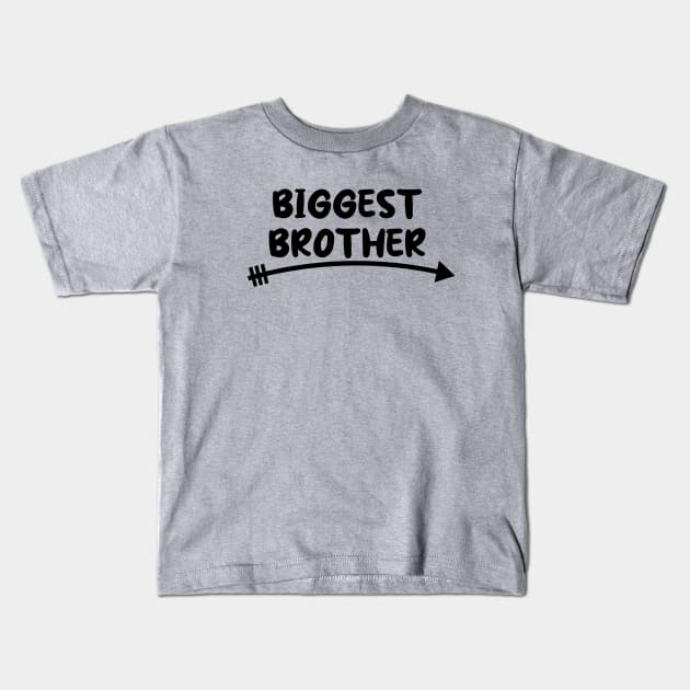 Biggest Brother Shirt, Big Brother Shirt, Brother Shirts, Big Brother, Biggest Brother, Big Bro, New Baby Announcement, Brother Raglan Shirt Kids T-Shirt by Codyaldy